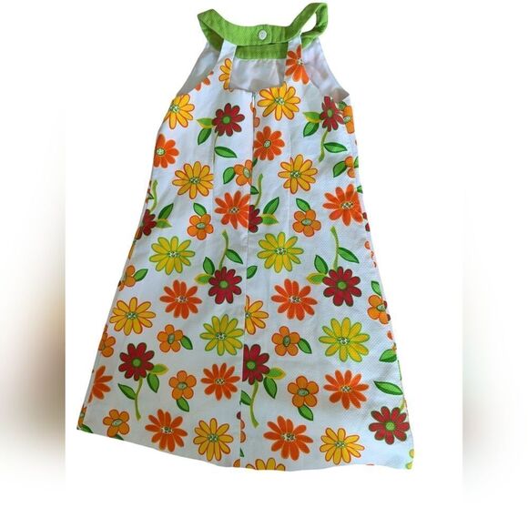 Florence Eiseman Girls groovy flower power print dress size 10 - Picture 3 of 7